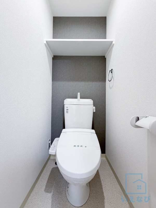 近鉄奈良線 若江岩田駅 徒歩5分 3階建 築3年のトイレ写真