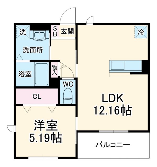 エトワールの間取り写真
