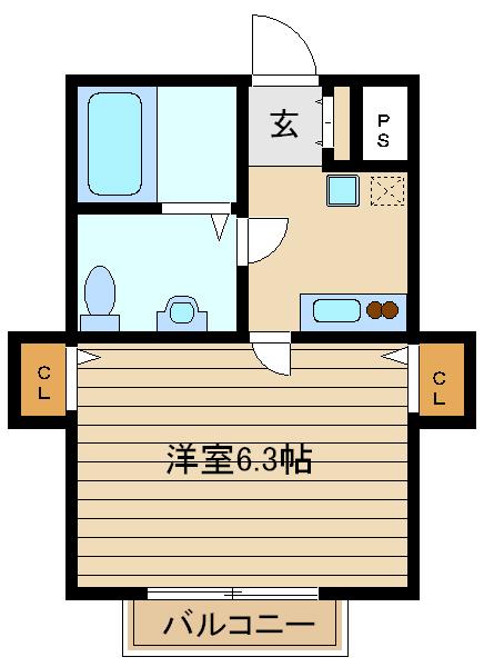 西武池袋線 大泉学園駅 徒歩8分 2階建 築17年の間取り写真