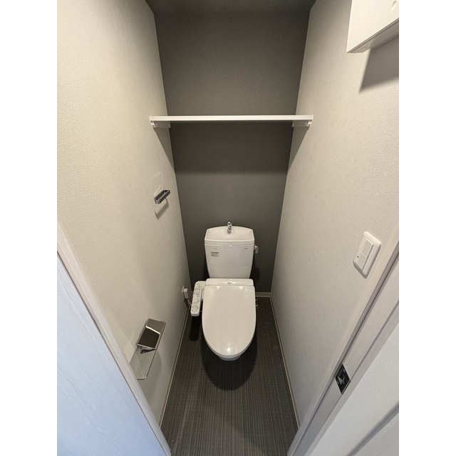 トイレ　ゆったりとした空間のトイレです
