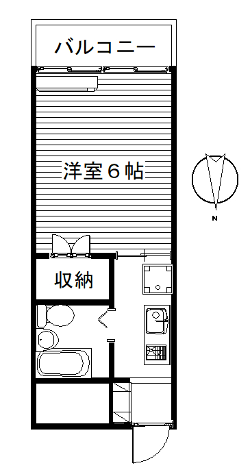 恵マンションの間取り