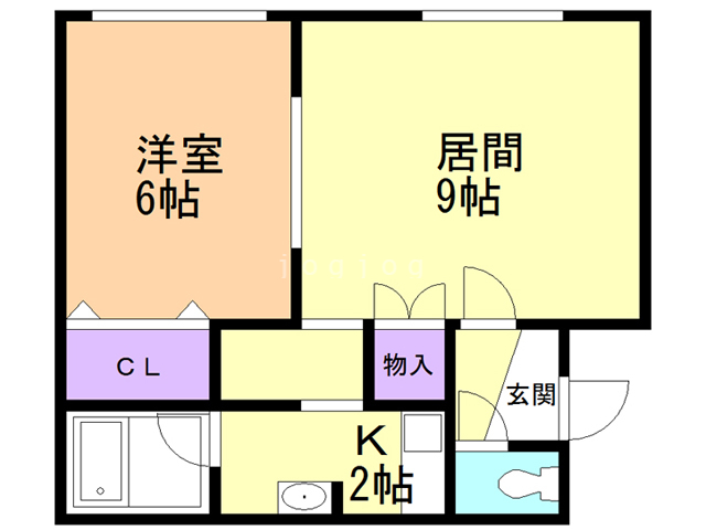 リトルパレットの間取り