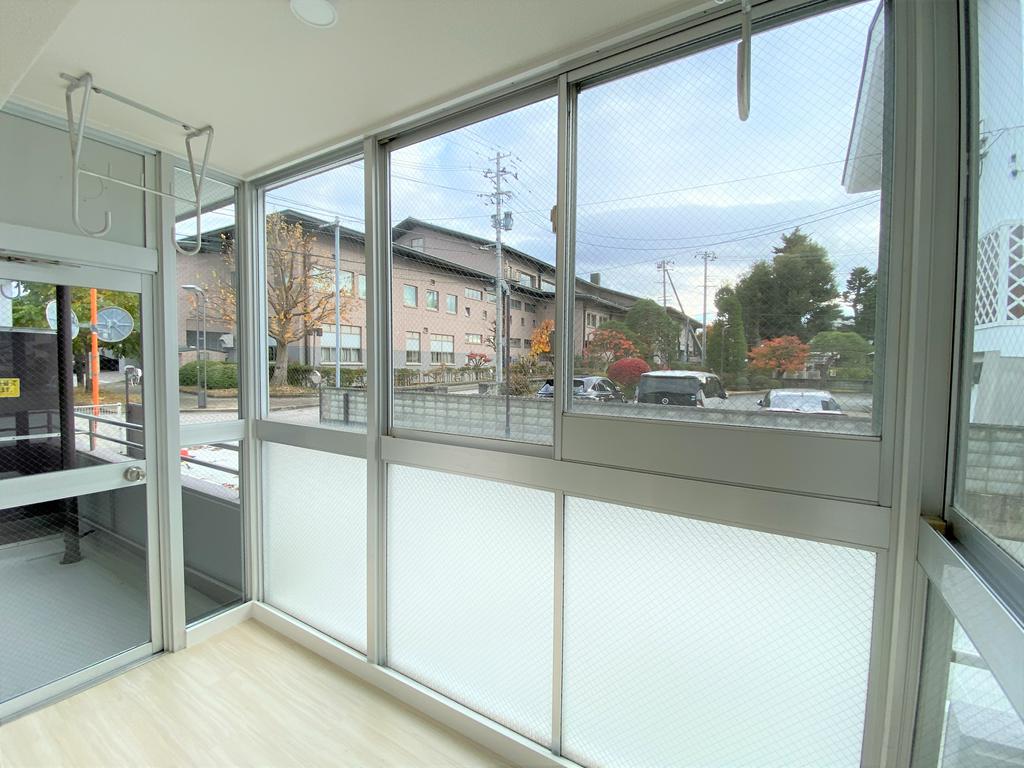 その他設備　冬でも安心の広々サンルーム