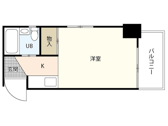 広島市西区庚午中のマンションの間取り