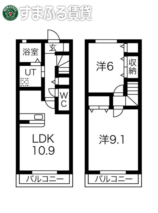 Casa Mar Grandeの間取り