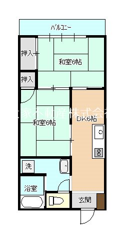 美和ハイツの間取り