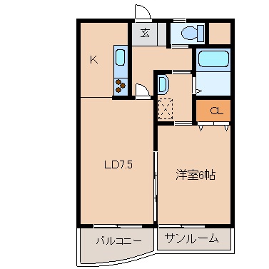 アルジェント・ルーチェの間取り