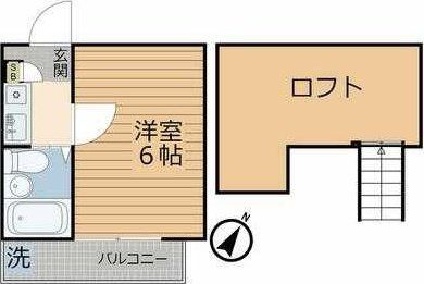 東京都練馬区富士見台２（アパート）の賃貸物件の間取り