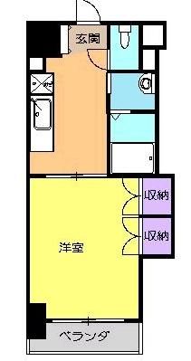 静岡県静岡市葵区川辺町１（マンション）の賃貸物件の間取り