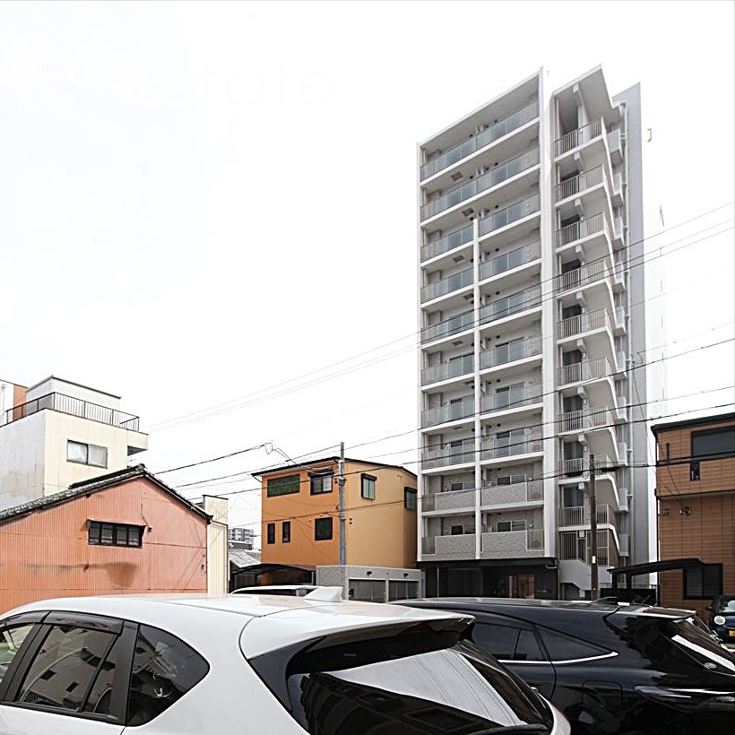 名古屋市中村区中島町のマンションの建物外観