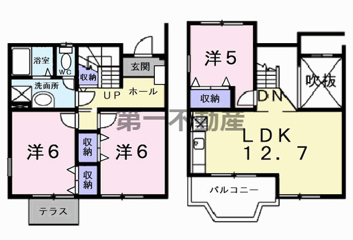 カーペンターＩの間取り