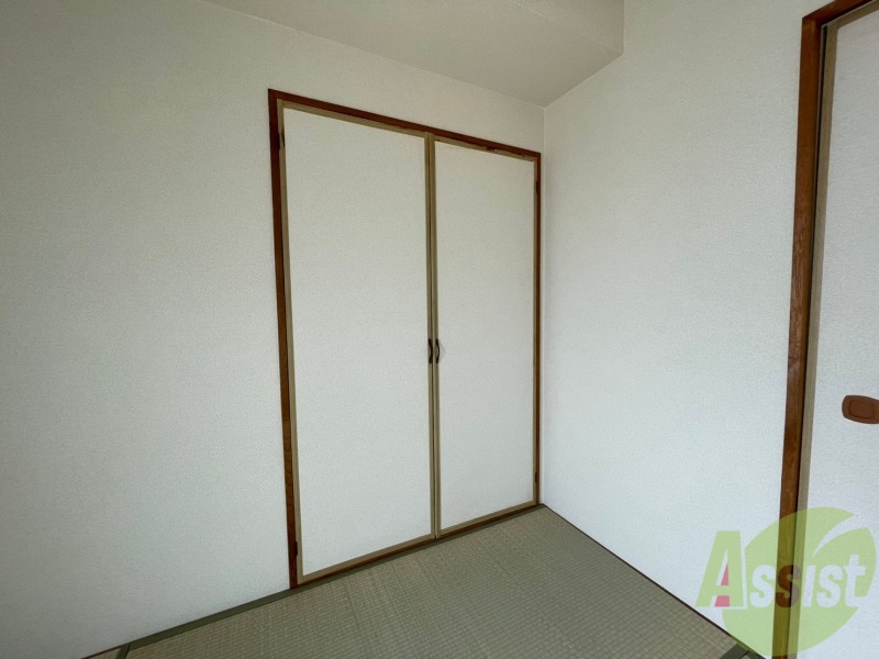 収納　和室の押入です。部屋がすっきり片付きます。