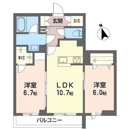 プレシャスライズの間取り