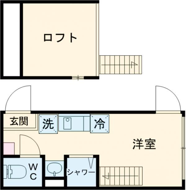 ハーモニーテラス関町南の間取り