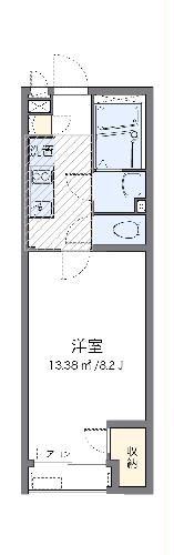 越谷市レイクタウンのアパートの間取り