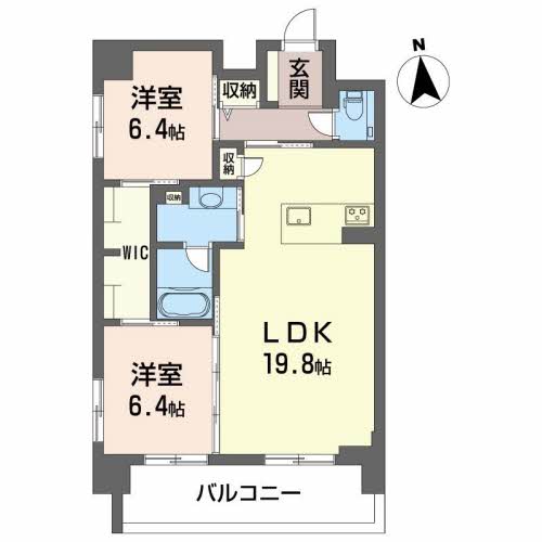 クオリア覚王山の間取り