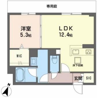 エクセレントガーデンヒルズA棟の間取り