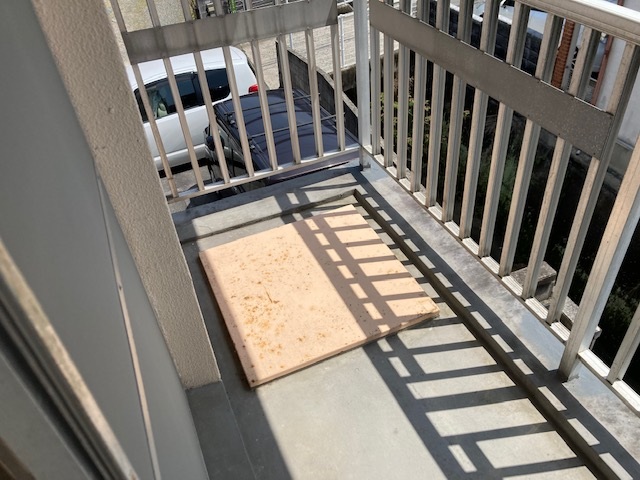 バルコニー　同物件別室です