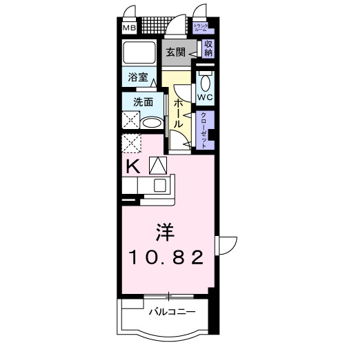 プラネットAの間取り