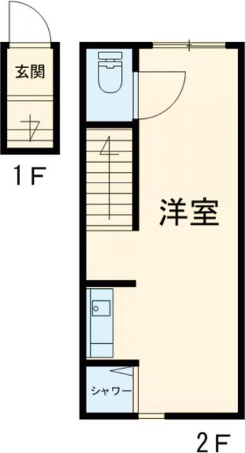 トレカーサ西馬込の間取り