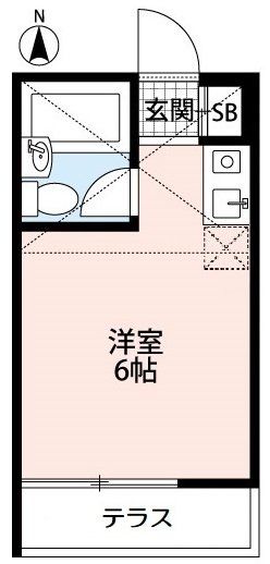 ドミール石川の間取り