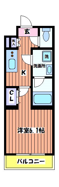 MAXIV東京HNの間取り