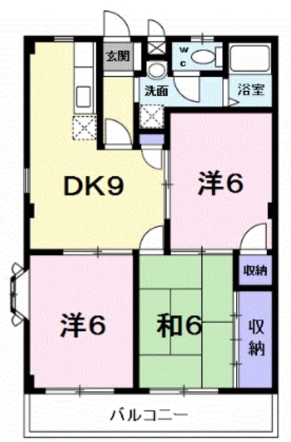 フラワーハイツの間取り