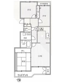 Ｔ’ｓ　ｇａｒｄｅｎ横浜反町の間取り