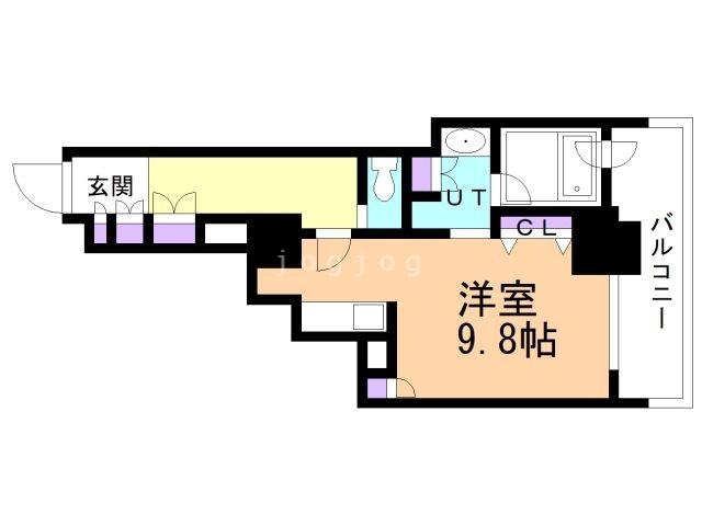 ＰＲＩＭＥ　ＵＲＢＡＮ札幌リバーフロントの間取り