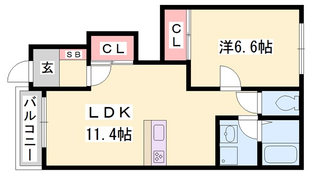 グランシャリオの間取り