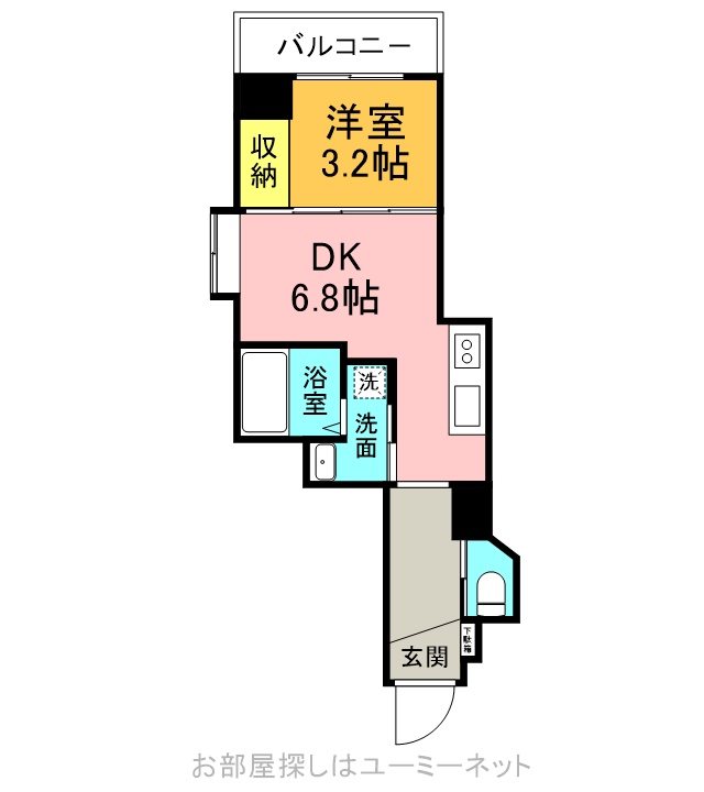 Ｚｅｒｏ上之園の間取り