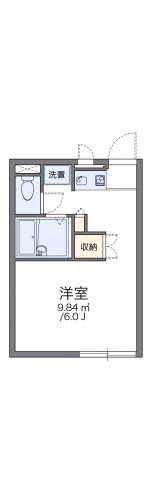 レオパレスＭＡＲＵＫＩＴＡの間取り