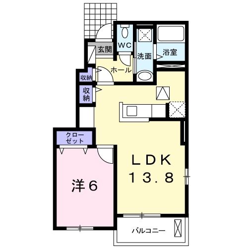 イ－ストコ－ト　IIの間取り