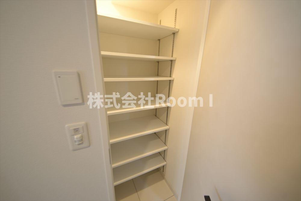 玄関　明るい玄関です