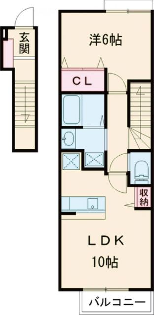 サンリットアベニューの間取り