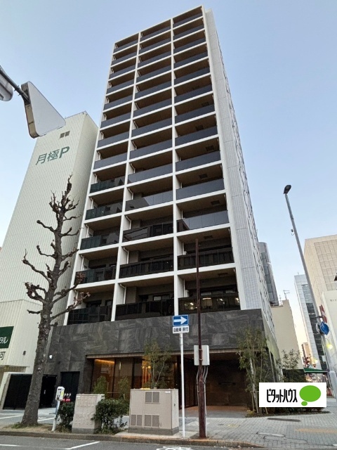 【名古屋市中区錦のマンションの建物外観】