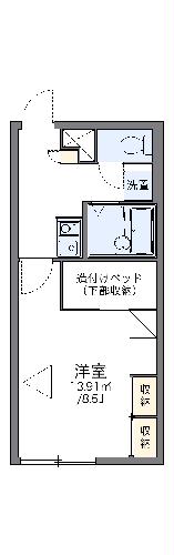 レオパレスＭｉｃｋｙＨｏｕｓｅの間取り