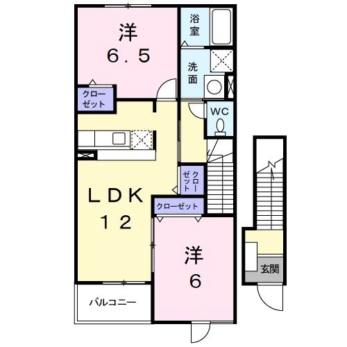 アンクリッシュの間取り