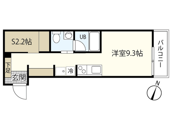 廿日市市阿品のアパートの間取り