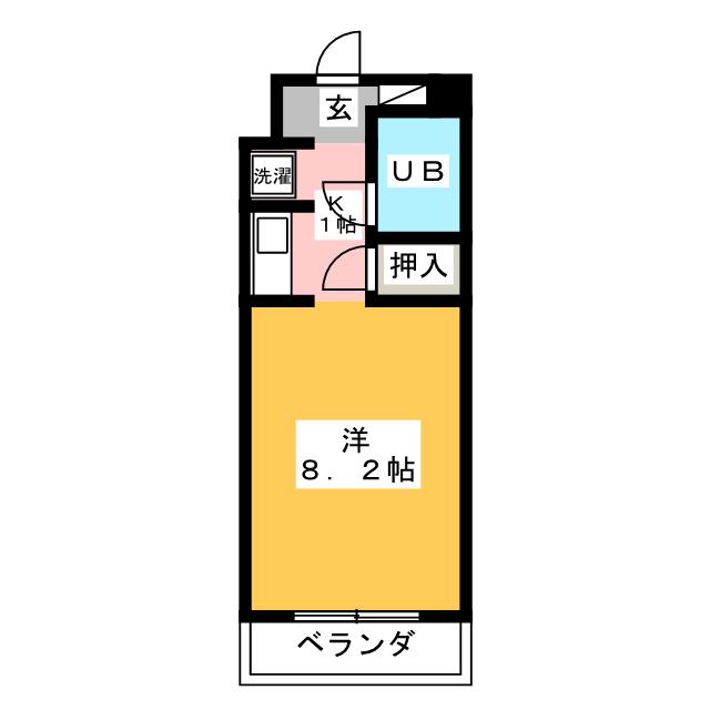 ヴェルジェ東町の間取り