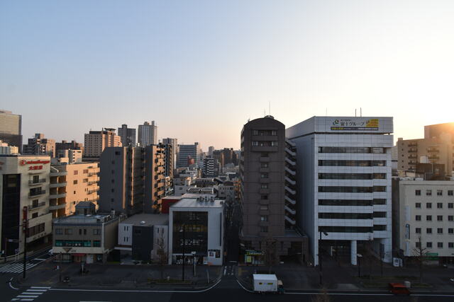 【名古屋市東区筒井のマンションの眺望】