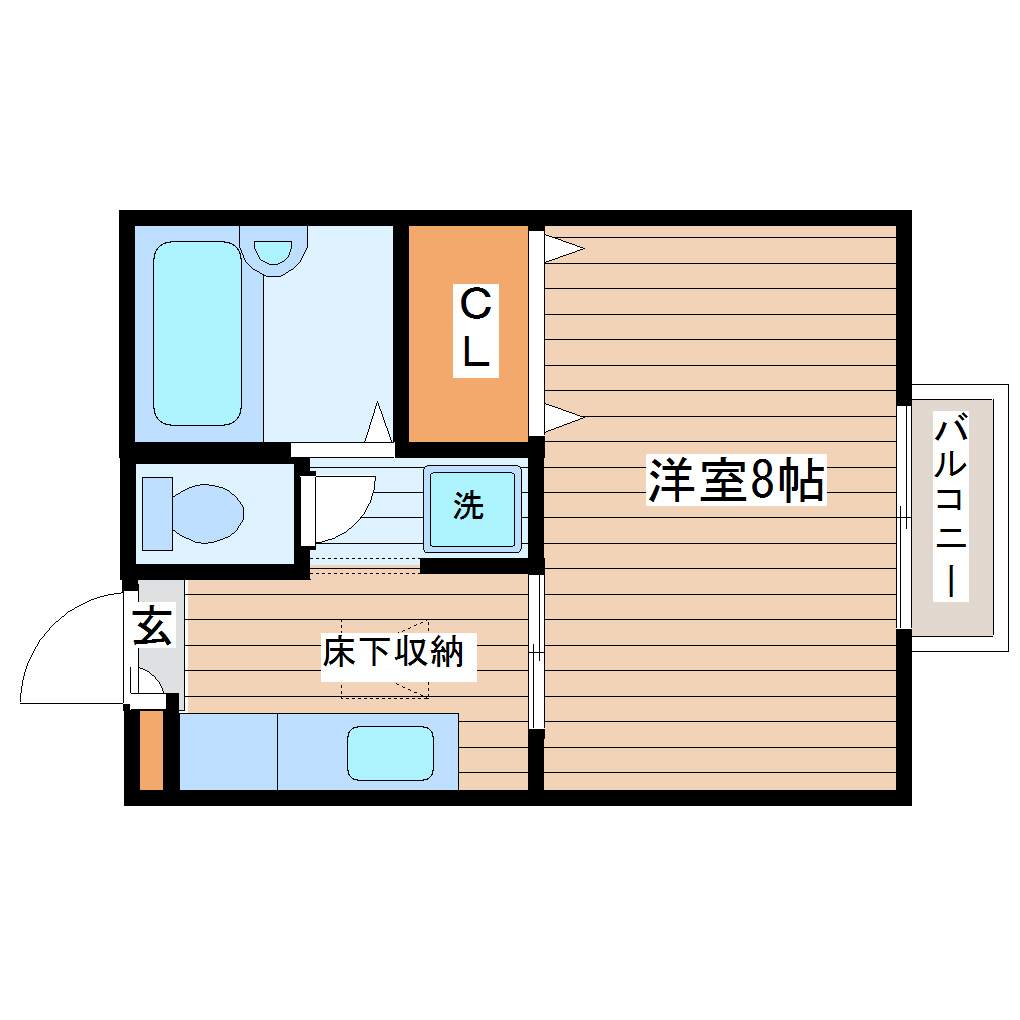 連坊エステートの間取り