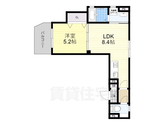 クリエオーレ長尾元町の間取り