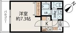 日野市新町のアパートの間取り