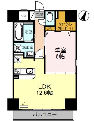 アムール・Mの間取り