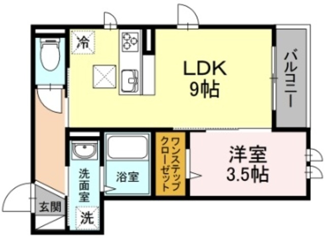 Castillo田園調布南の間取り