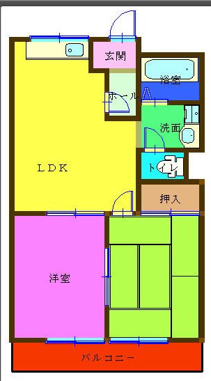 ファインシティIの間取り