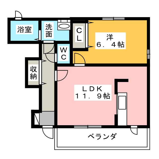 スターブル惠の間取り