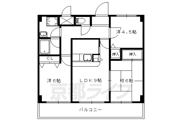 ルミエール森東の間取り