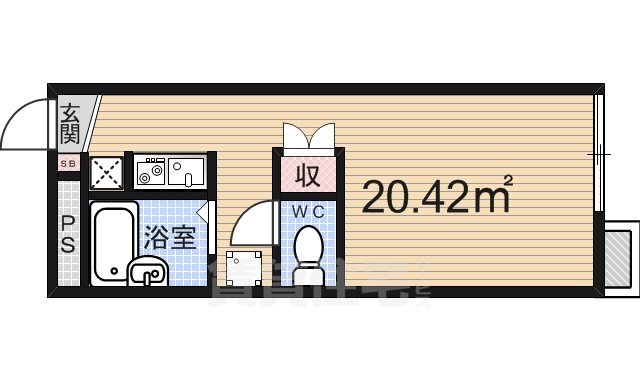 レオパレス21Lineの間取り